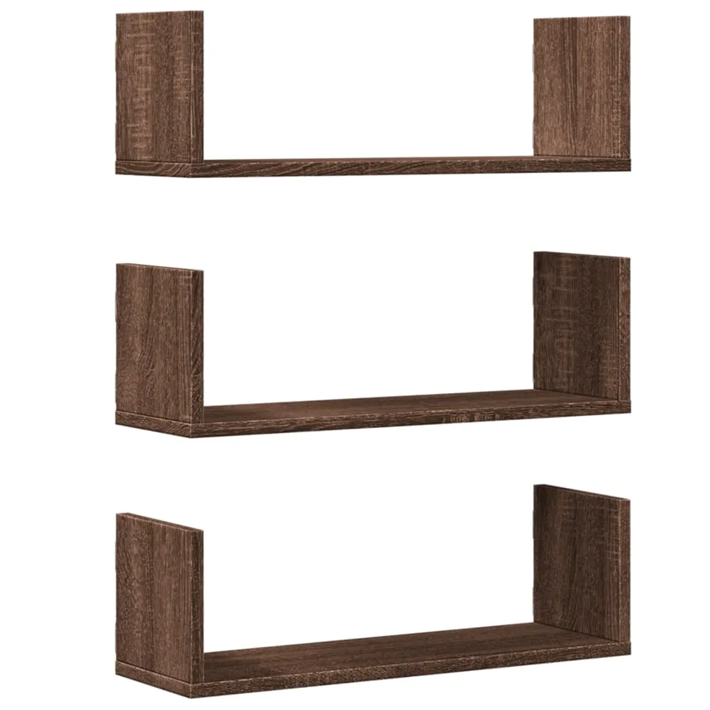 polki-scienne-3-szt-brazowy-dab-58x18x18-cm