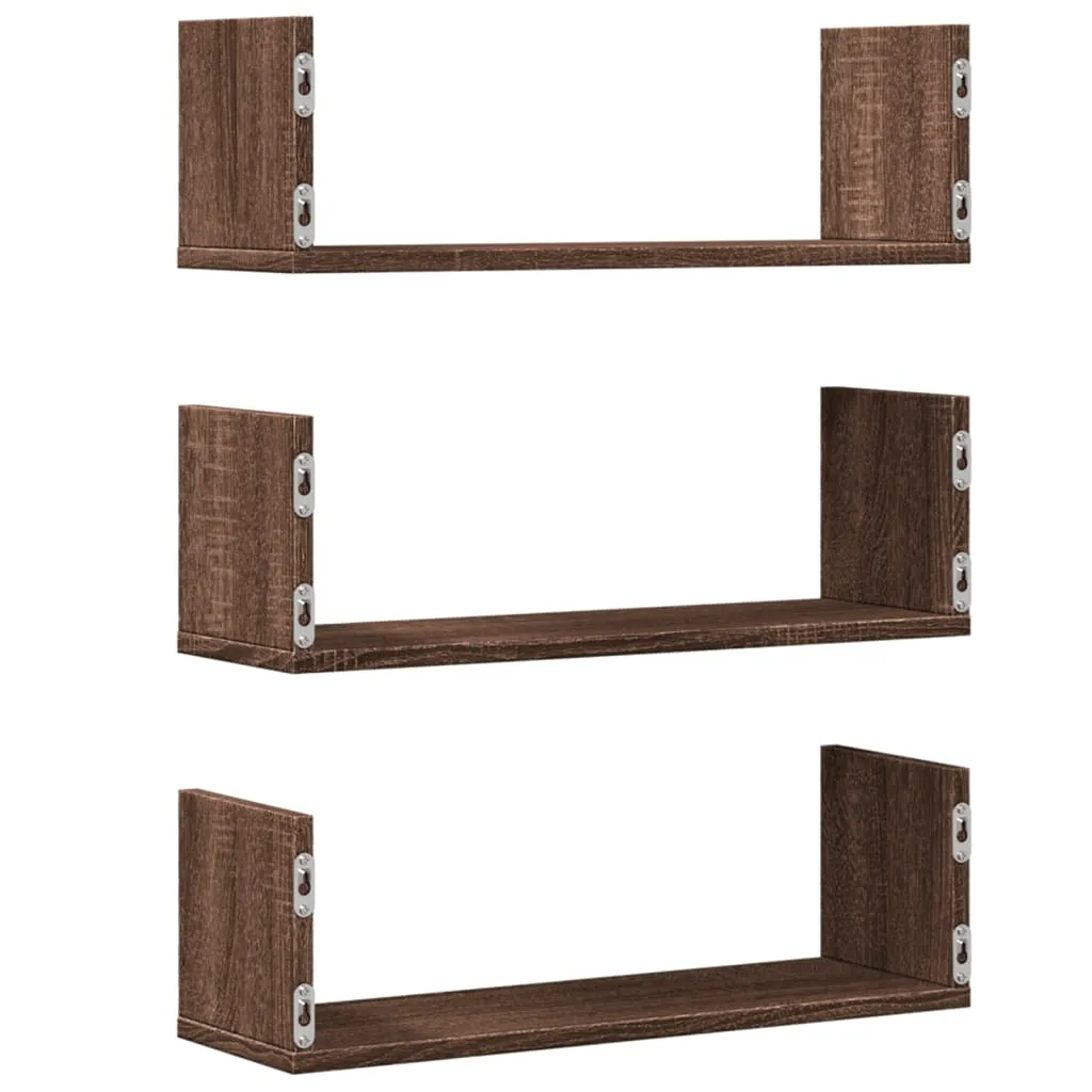 polki-scienne-3-szt-brazowy-dab-58x18x18-cm