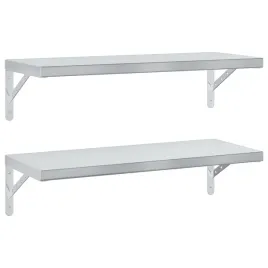 polki-scienne-2-szt-75x30-cm-srebrna-stal-nierdzewna