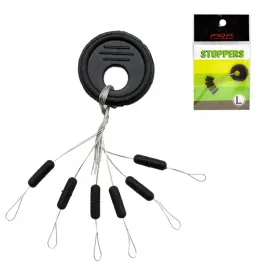 stoper-stopery-czarne-cylindryczne-male-rozmiar-l-6-szt