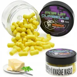 dumbells-pop-up-8-mm-margrom-kwasne-maslo-przyneta-method-feeder