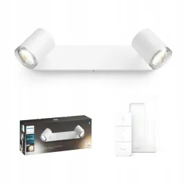lampa-reflektor-led-spot-bialy-2x-5w-cct-philips-hue-bluetooth-przelacznik
