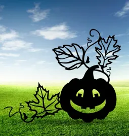 halloween-dekoracja-ozdoba-do-ogrodu-dynia-liscie-do-wbijania-na-taras