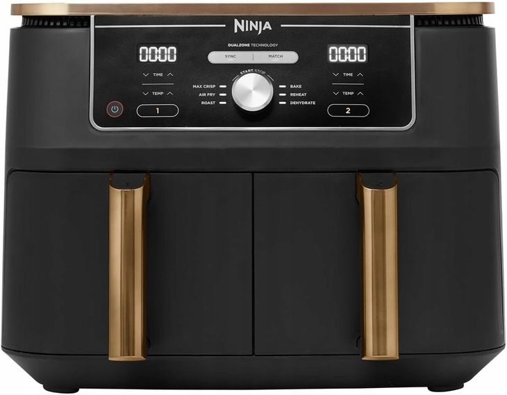 BEZTŁUSZCZOWA FRYTKOWNICA NINJA FOODI MAX DUAL XXL AIRFRYER 9,5L AF400EUCP