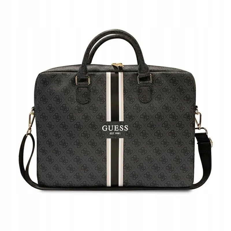 guess-4g-printed-stripes-computer-bag-torba-na-notebooka-16-czarny-stan-nowy