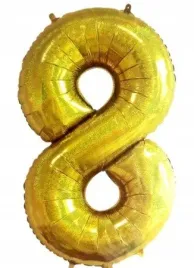 balon-foliowy-8-zlota-holograficzna-urodziny-100cm