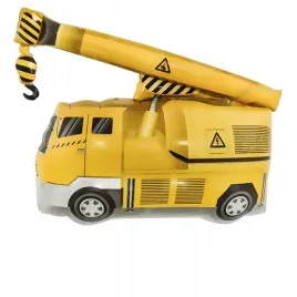 balon-foliowy-dzwig-zolty-auto-hel-koparka