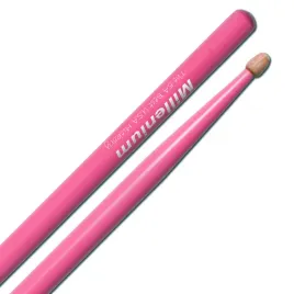 palki-paleczki-perkusyjne-hikora-rozowe-millenium-h5a-5a-hickory-pink