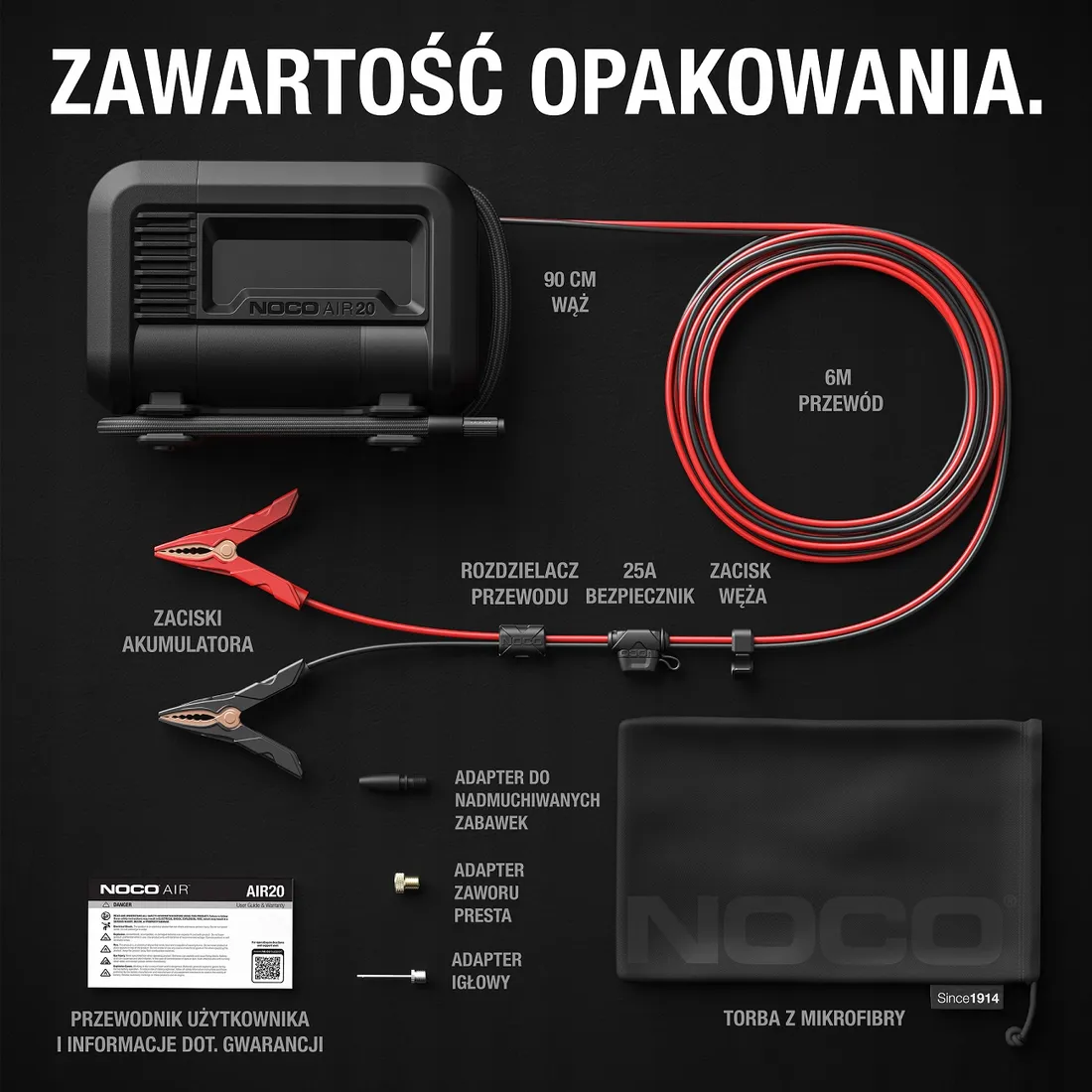 noco-air20-przenosny-kompresor-szybki-12v-100psi-69-bar-stan-nowy