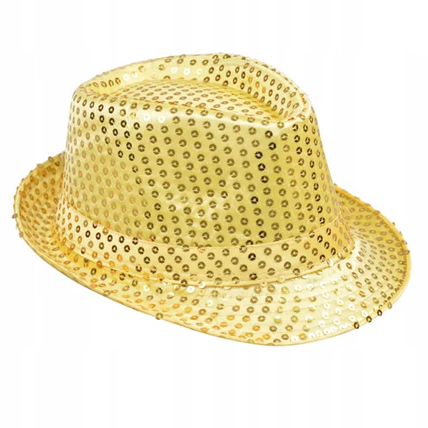 kapelusz-cekiny-zloty-stan-opakowania-oryginalne