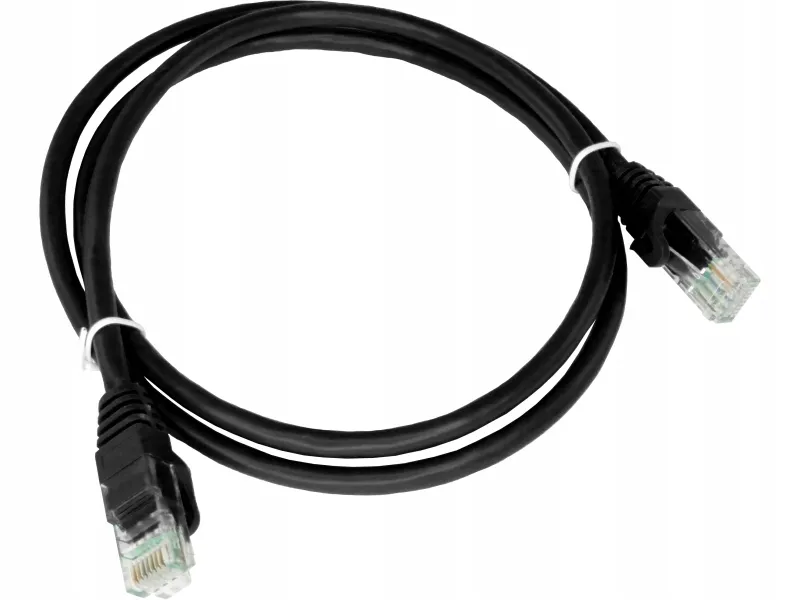 kabel-patchcord-utp-kat-5e-025m-czarny-stan-nowy