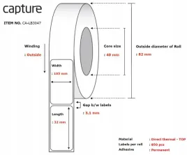 capture-label-105x32-core-40-ca-lb3047