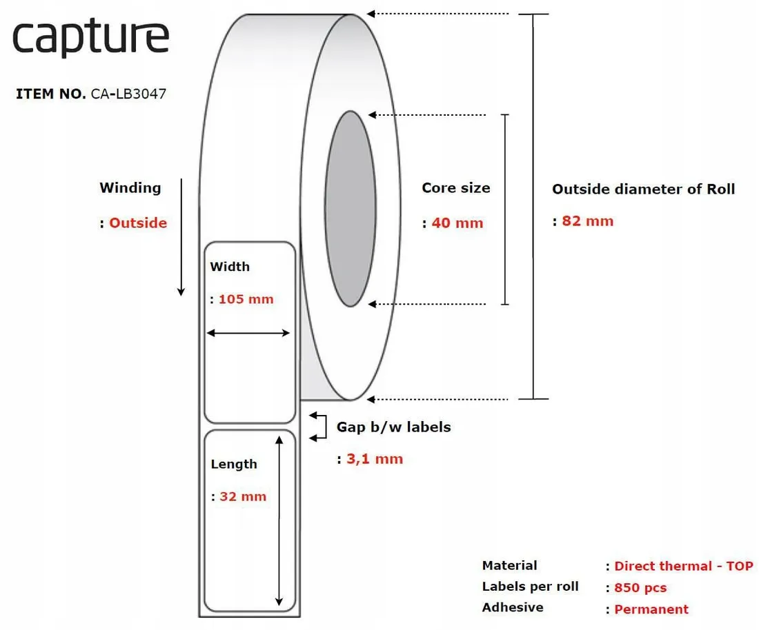 capture-label-105x32-core-40-ca-lb3047