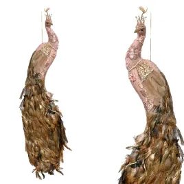 aksamitny-rozowy-paw-recznie-robiona-swiateczna-figurka-scienna-105-cm