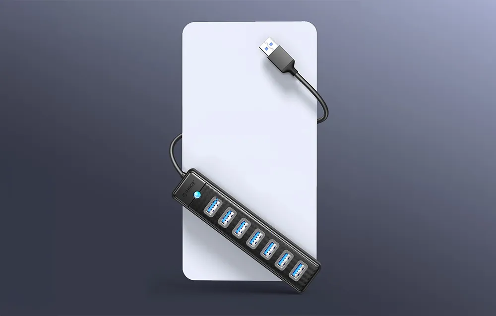 orico-hub-usb-a-to-7xusb-a-3-0-black