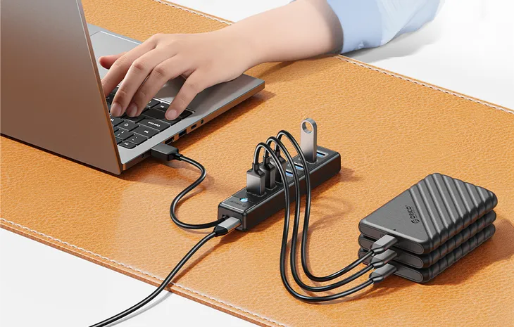 orico-hub-usb-a-to-7xusb-a-3-0-black-stan-nowy