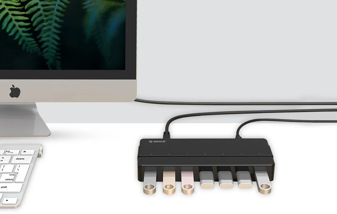 orico-hub-7xusb-3-0-black