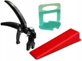 system-poziomowania-plytek-zestaw-500-klipsow-100-klinow-fuga-2mm-zacisk