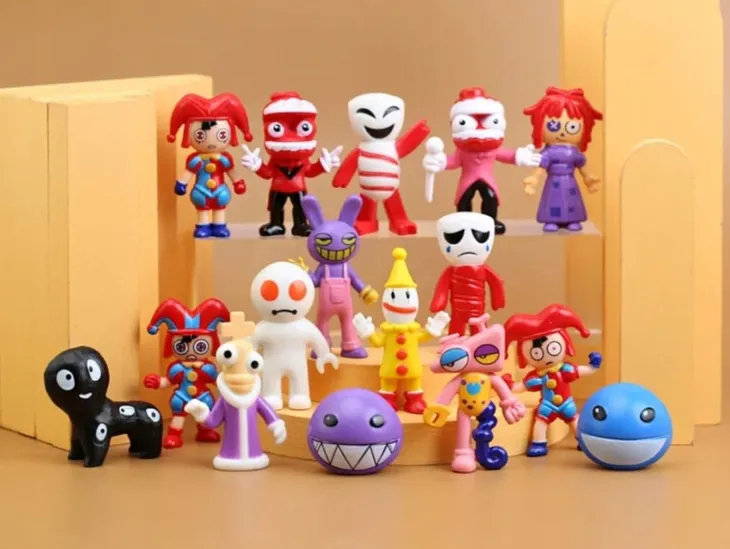 ZESTAW 16 FIGUREK The Amazing Digital Circus - FIGURKI POMNI