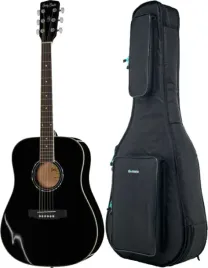 gitara-akustyczna-harley-benton-d-120k-black-czarna-z-pokrowcem-10mm-zestaw