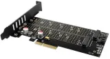 adapter-pci-e-x4-axagon-pcem2-dc-waga-z-opakowaniem-0-3-kg-zastosowanie-dysk