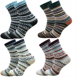 4x-grube-meskie-swiateczne-welniane-skarpety-termiczne-angora-40-43-zimowe