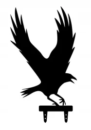 duzy-kruk-ptak-straszak-odstraszacz-metalowa-ozdoba-golebie-szpaki