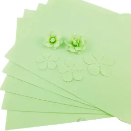 bawelna-usztywniona-do-tworzenia-kwiatow-seledynowa-craft-passion