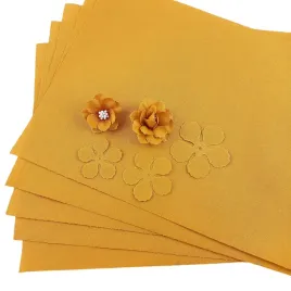 bawelna-usztywniona-do-tworzenia-kwiatow-musztardowa-craft-passion