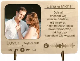 ramka-z-piosenka-spotify-ze-zdjeciem-drewniana-prostokat-lewy