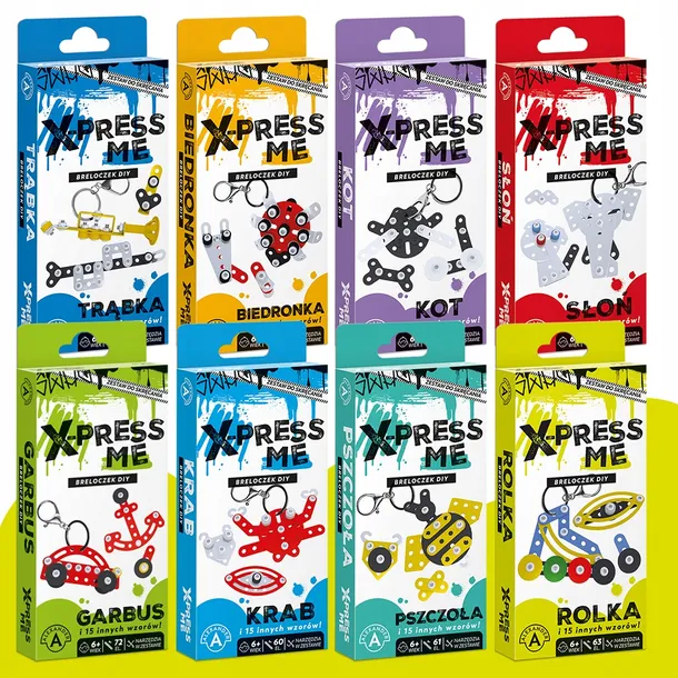 x-press-me-brelok-diy-slon-stan-nowy-wzor-dominujacy-zwierzecy