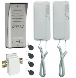 domofon-cyfral-cosmo-czytnik-bialy-2x-sluchawka