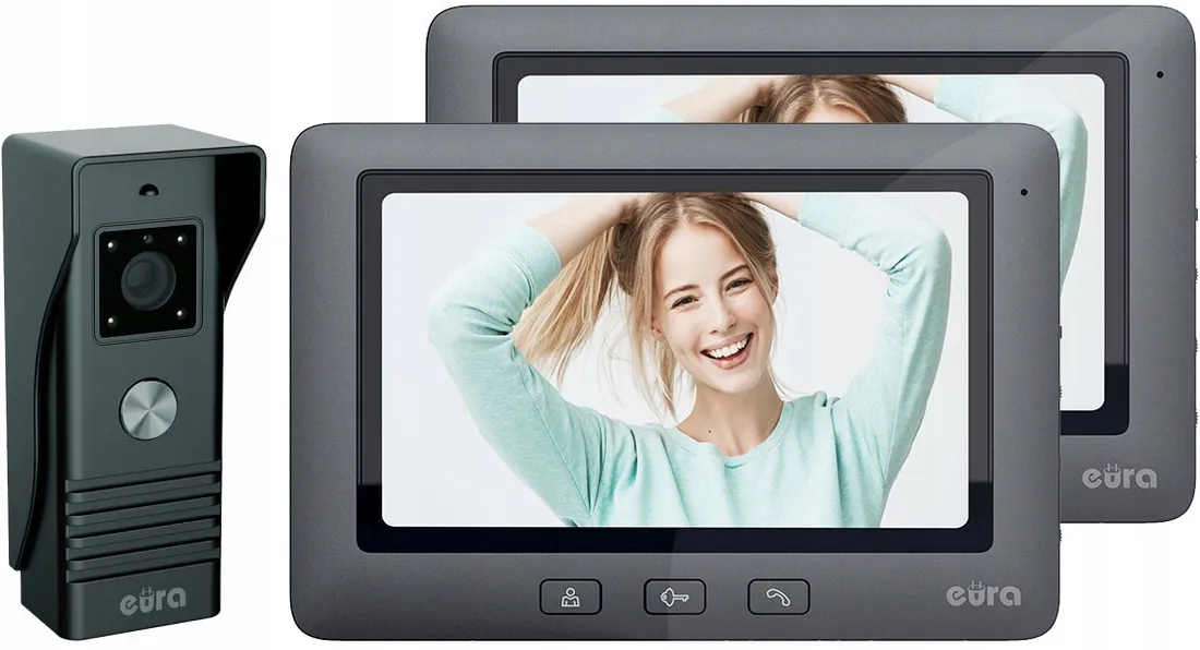 wideodomofon-videodomofon-domofon-2-monitory-7-stan-nowy
