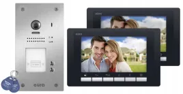 wideodomofon-dwurodzinny-podtynk-7-czytnik-brelokow-stal-nierdzewna