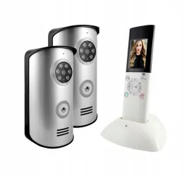 wideo-domofon-bezprzewodowy-rygiel-furtka-2-kasety