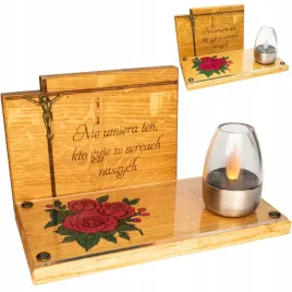 solarny-znicz-led-statuetka-na-cmentarz-grob-duza-dab-roza