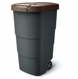 kosz-na-smieci-90l-90-litrow-kubel-z-kolkami-do-ogrodu-wheeler-brazowy-bio
