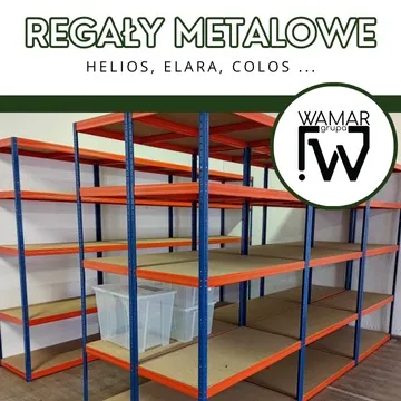 regały metalowe