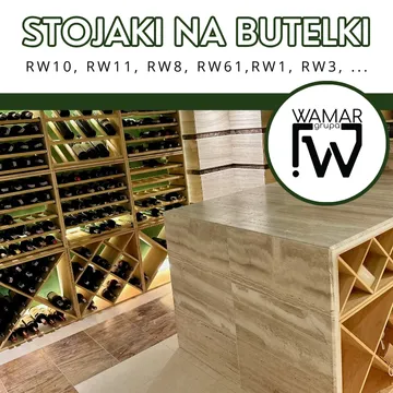 STOJAKI NA BUTELKI