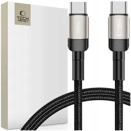 tech-protect-kabel-usb-c-do-ladowania-pd100w-5a-100cm-do-telefonow-titanium
