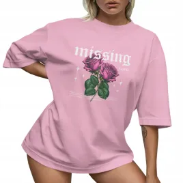 t-shirt-oversize-luzna-koszulka-roze-bawelna-xl-sukienka-jakosc