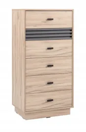komoda-60-120-40-szuflady-dab-estana-jasny-antracyt