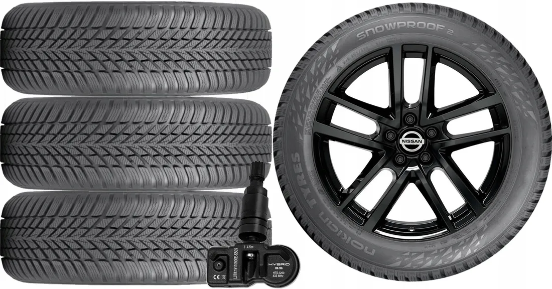 215/60R17 2本　Hisasi Kanai様 NISSAN QASHQAI J11 KOŁA ZIMOWE 215/65R16 DĘBICA za 3550.00