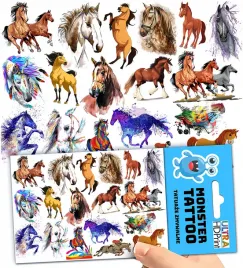 tatuaze-tymczasowe-tymczasowe-dla-dzieci-dzieciece-konie-wzory-oryginalne