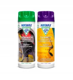 zestaw-do-pielegnacji-odziezy-outdoor-nikwax-tech-wash-and-tx-direct-2x300-ml