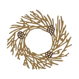 wieniec-z-galazek-wykrojnik-dpcraft