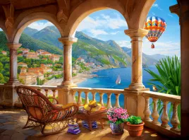 puzzle-2000-ukladanka-widok-krajobraz-morze-gory-czarnogora-9-castor