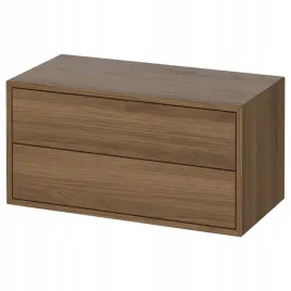 ikea-eket-szafka-2-szuflady-brazowy-orzech-70x35x35-cm