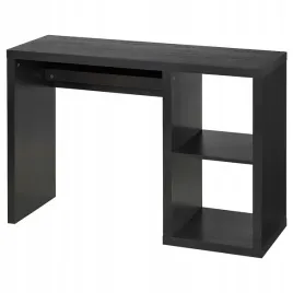 ikea-kallax-biurko-czarnobraz-111x39-cm