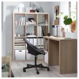 ikea-kallax-biurko-biala-bejca-imit-debu-111x39-cm-wysokosc-mebla-77-cm